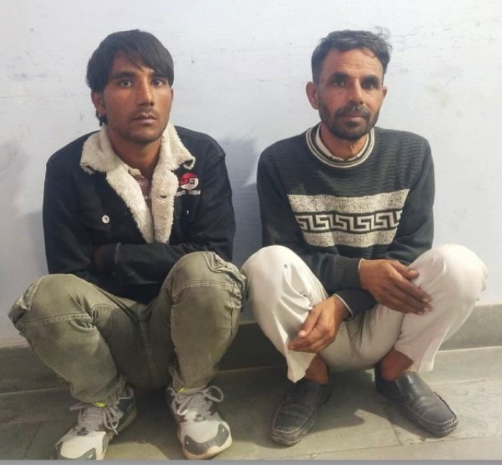 5 माह से फरार अंतरराज्यीय गौ तस्करी गिरोह से जुड़े दो शातिर आरोपी गिरफ्तार।