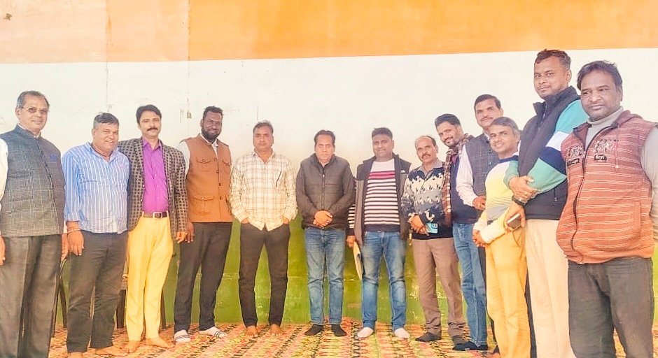 बैठक में गणतंत्र दिवस पर आयोजित होने वाले कार्यक्रम की रूपरेखा पर हुई चर्चा।