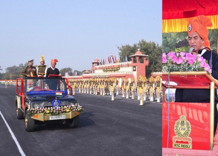 दीक्षांत परेड न केवल व्यक्तिगत बल्कि प्रशिक्षुओं की उपलब्धियों का उत्सव:-मनसुख मांडविया।