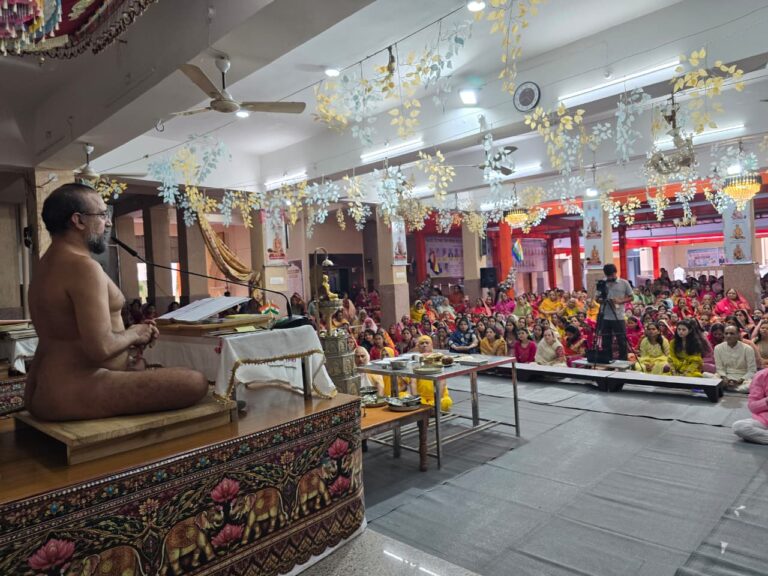 दूसरों की गलती को क्षमा कर देता है, वह वीर कहलाता है:-मुनि श्री।