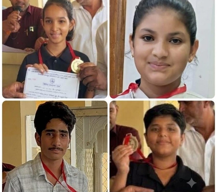 जिला स्तरीय खेलकूद प्रतियोगिता में देवली क्षेत्र के होनहार खिलाड़ियों ने उत्कृष्ट प्रदर्शन।