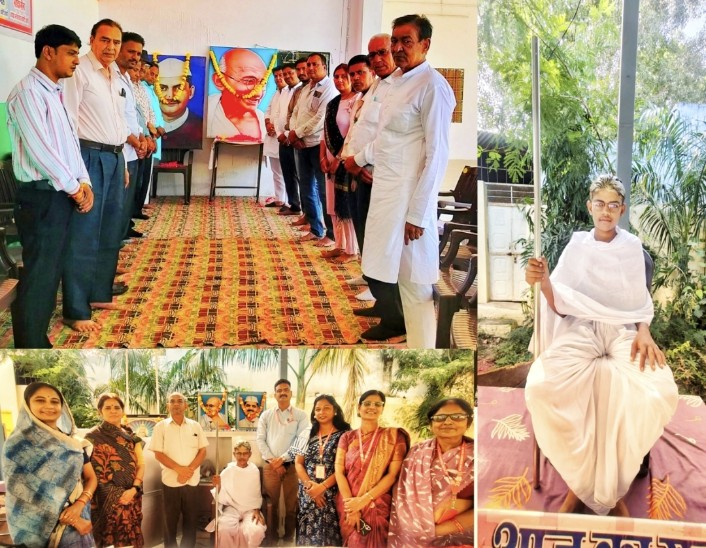 गांधीजी एवं शास्त्री जी की जयंती के उपलक्ष्य में कई कार्यक्रम आयोजित।